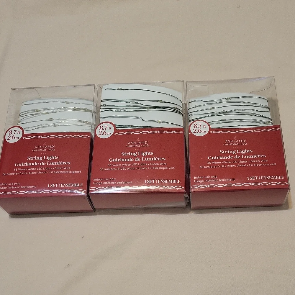3 Sets String Lights